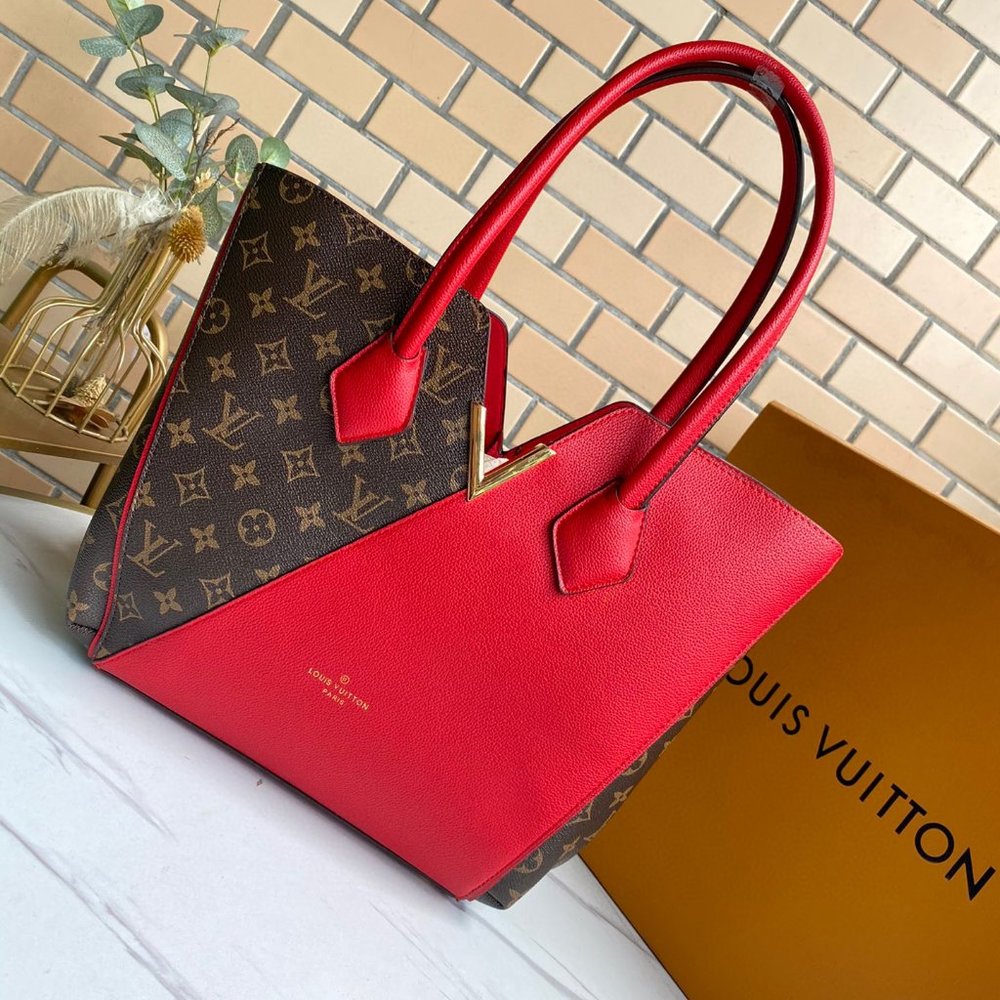 Louis Vuitton Monogram Cowhide Handbag M40460